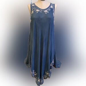 Lightweight Denim Dress One Size perfect for summer heat great design, very good